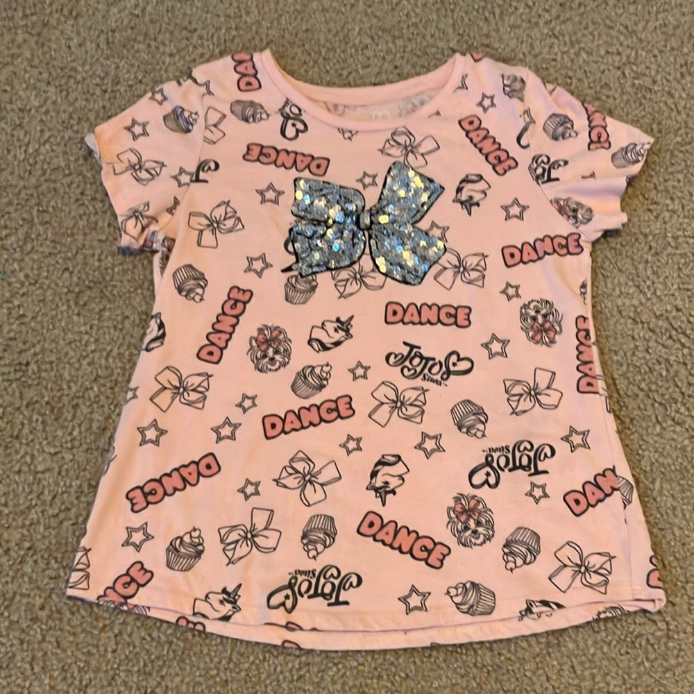 Nickelodeon Pink and Blue Short Sleeve Tee